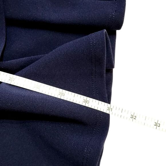 Altar'd State Hampton Skater Dress Navy Open Lace Back Two Tiered Skirt Small - Picture 13 of 13